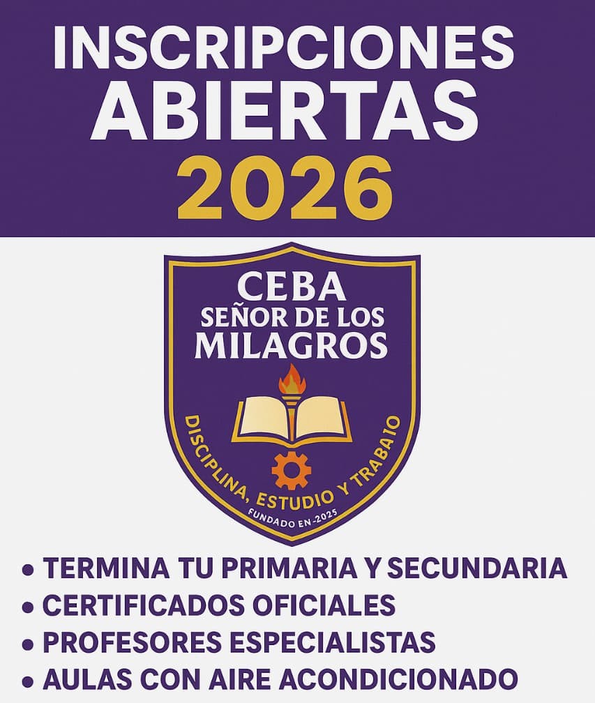 CEBA Señor de los Milagros